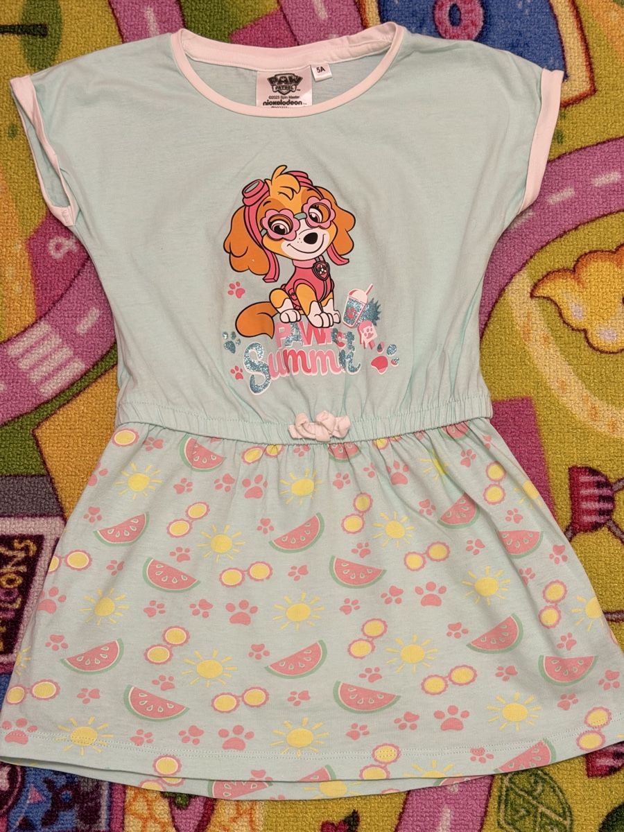 Vestiti & Gonne: Paw Patrol Sommerkleid, mint, 110 – Nuovo (secondo la descrizione) da Wilen b. Wil venduto da carpediem25