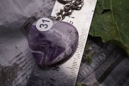 Amethyst Herz Schlüsselanhänger      ab 1.-  Auktion