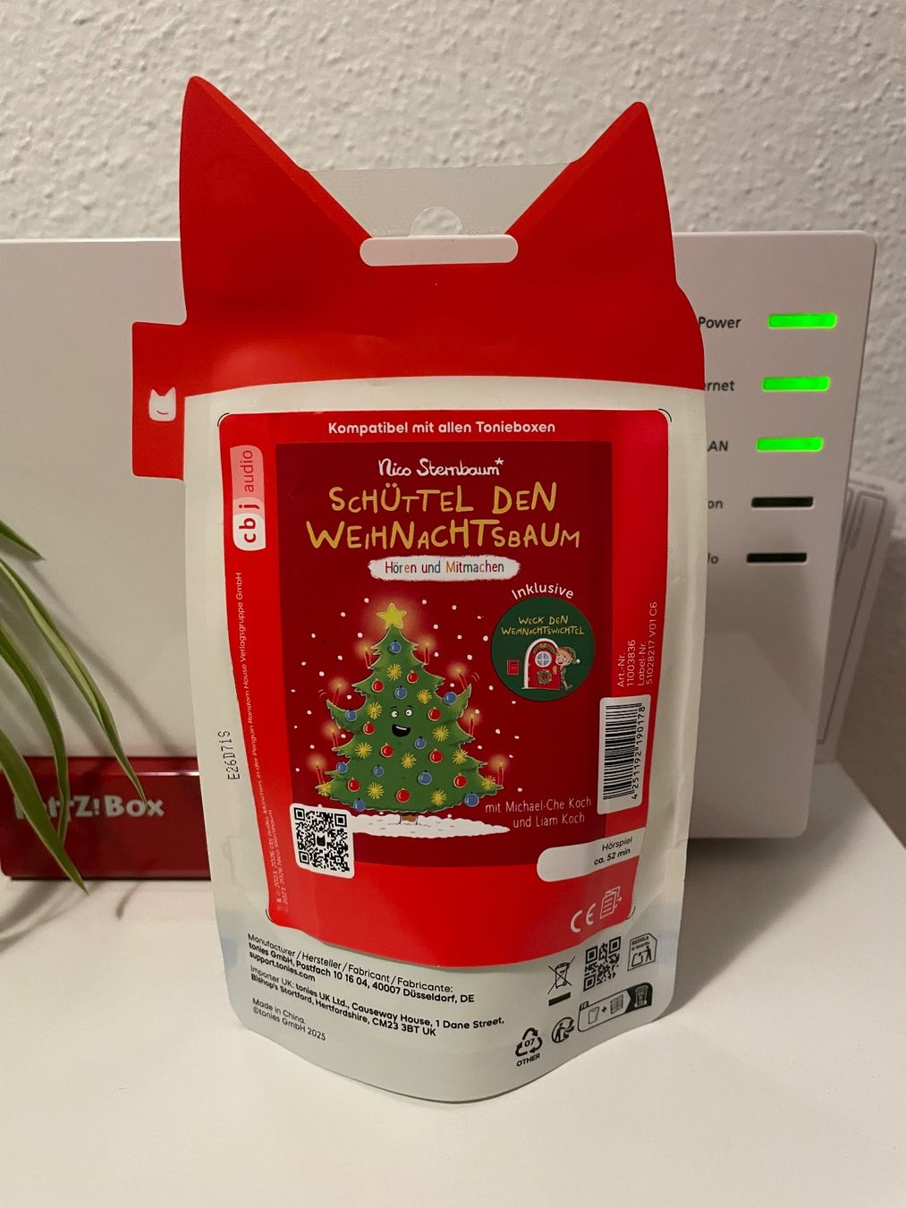 Tonies Figuren: Tonie Schüttel den Weihnachtsbaum – Neu und originalverpackt aus Heitenried von Z.Alpuchalb 1