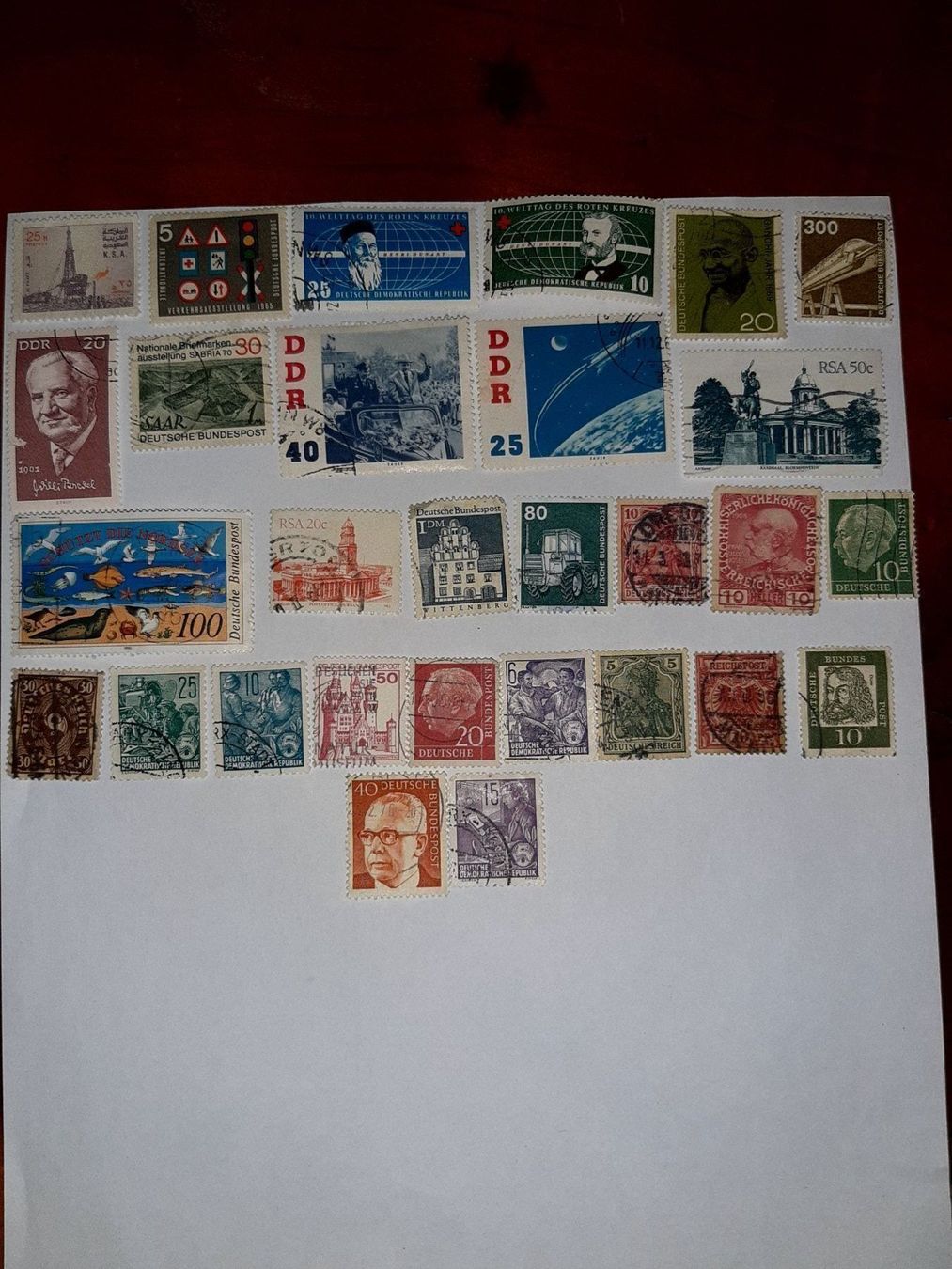 Tutti i francobolli: 29 timbres allemagne – Nuovo (secondo la descrizione) da Le locle venduto da juliensaran