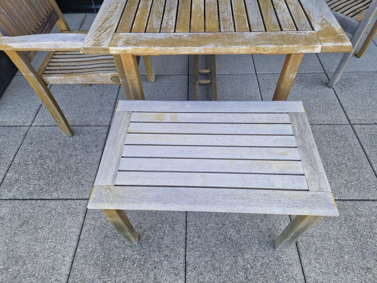 Set de table et chaises: Gartenmöbel- Tisch u. 4 Stühle – D'occasion à Zürich par gucks 1