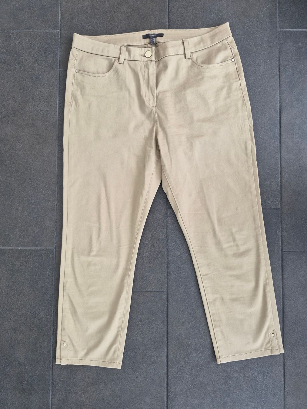 Esprit Pantaloni: ESPRIT Hose Gr. 42 * beige – Usato da Frick venduto da Baghira84