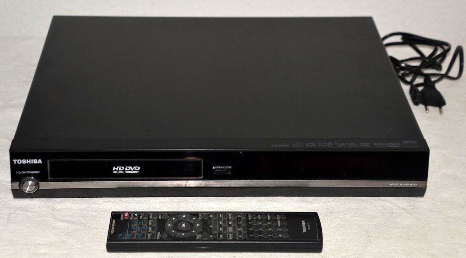 Toshiba Lettore multimediale & Streamer: Toshiba HD-E1 HD-DVD Player HDMI USB – Usato da Collonges venduto da arashee