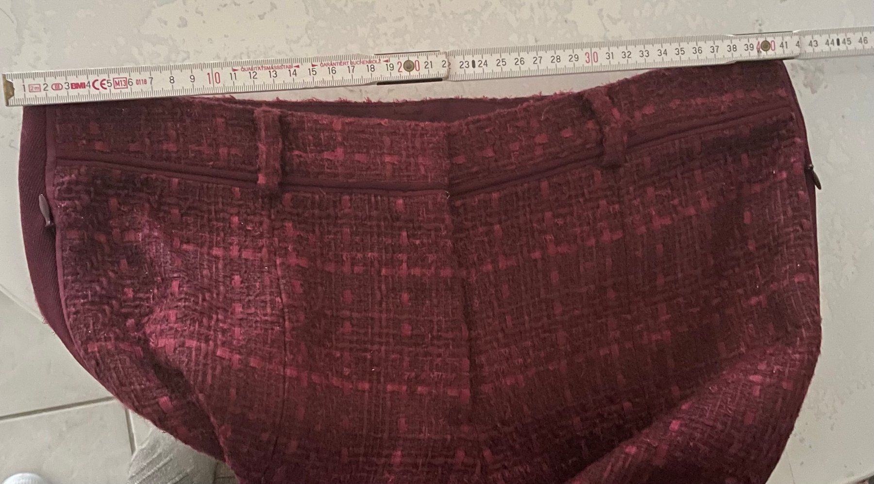 Pantaloni: NEUE Hose Tory Burch Tweed – Nuovo (secondo la descrizione) da Etoy venduto da Airesun 7