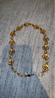 Golden colored necklace vintage