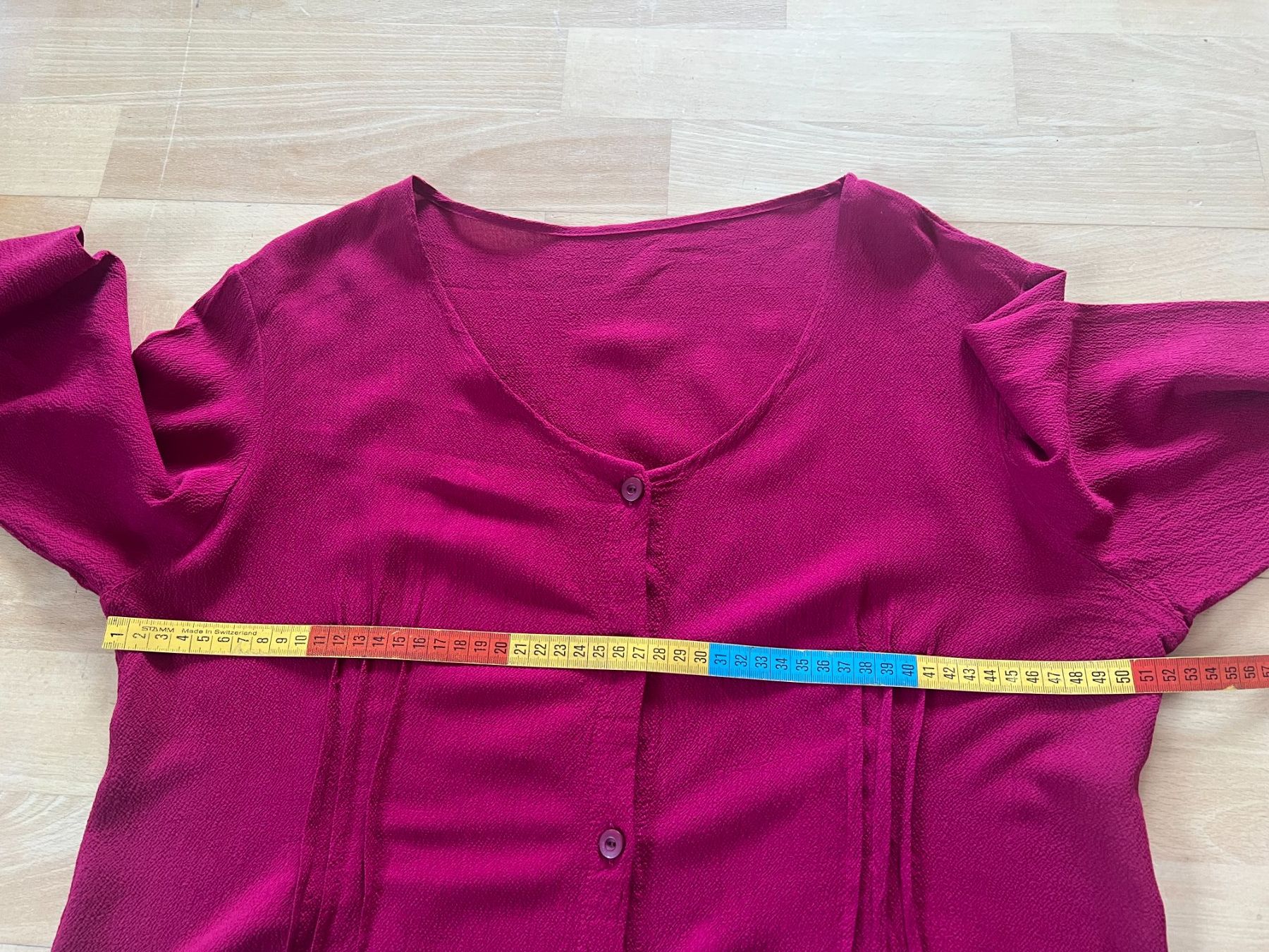Colora Camicette: Colora Damen Long Bluse, Gr. L, Beere, NEU – Nuovo e nell'imballaggio originale da Worb venduto da farben20zauber 4