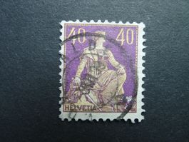 1908 Nr. 107 mit Vollstempel SBK 120.-