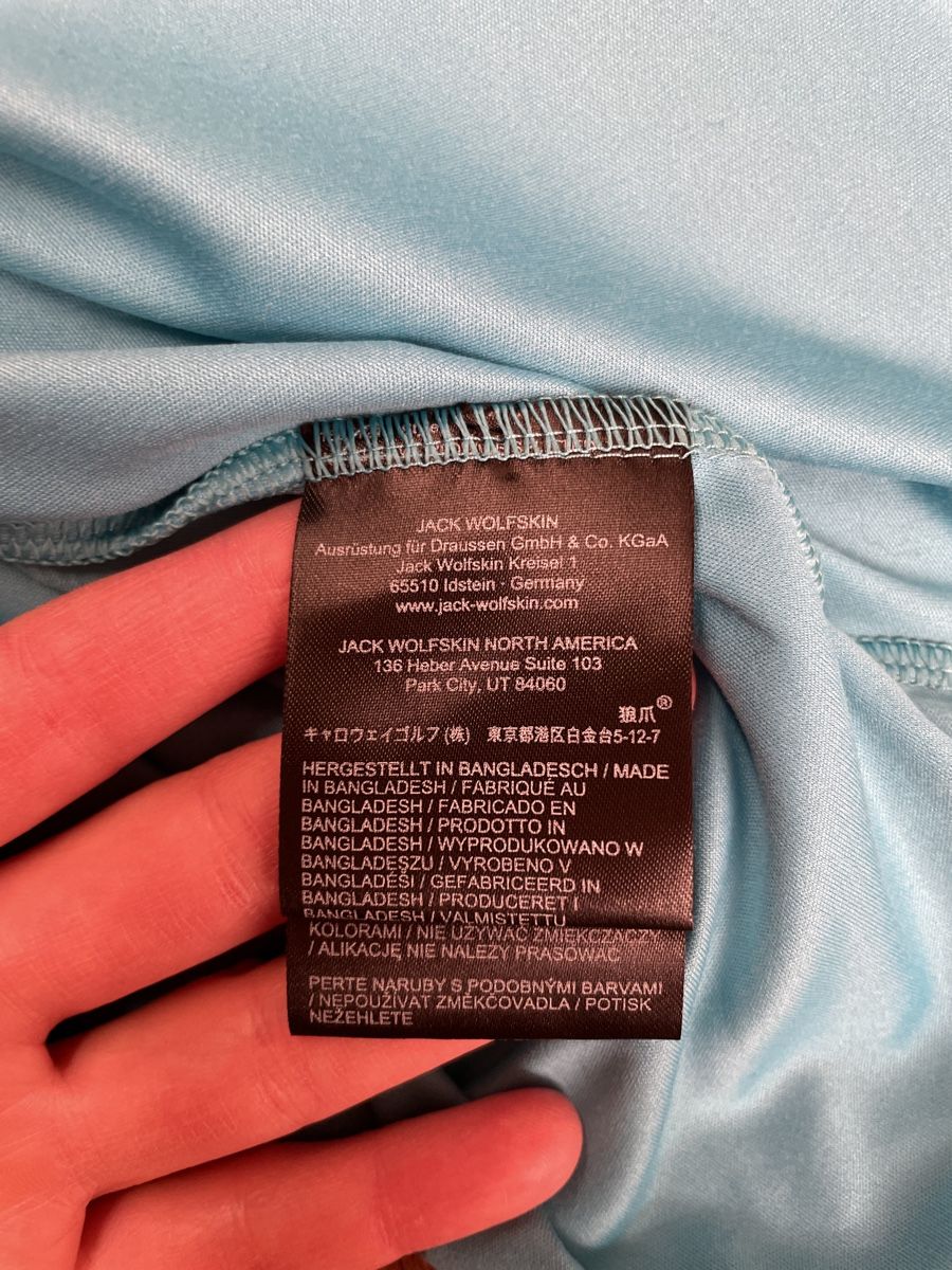 Jack Wolfskin T-shirt: Tshirt Jack Wolfskin M türkis – Usato da Basel venduto da pilzliii 5
