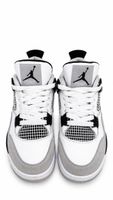 Nike Air Jordan 4 Retro Military Black white grey