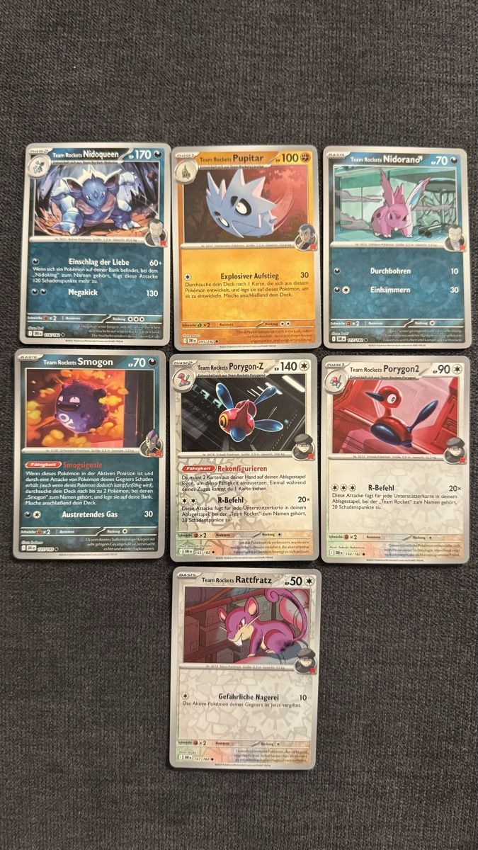 Pokémon Sammelbilder & Trading cards: Pokemon Karten Team Rocket's - Top Zustand, Holo – Neu (gemäss Beschreibung) aus Dietlikon von abd_7qwy