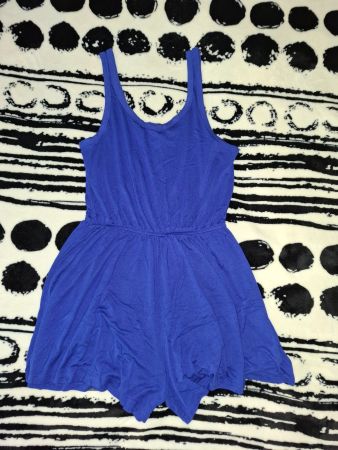 Kurzer Jumpsuit Blau gr. ca.S/M