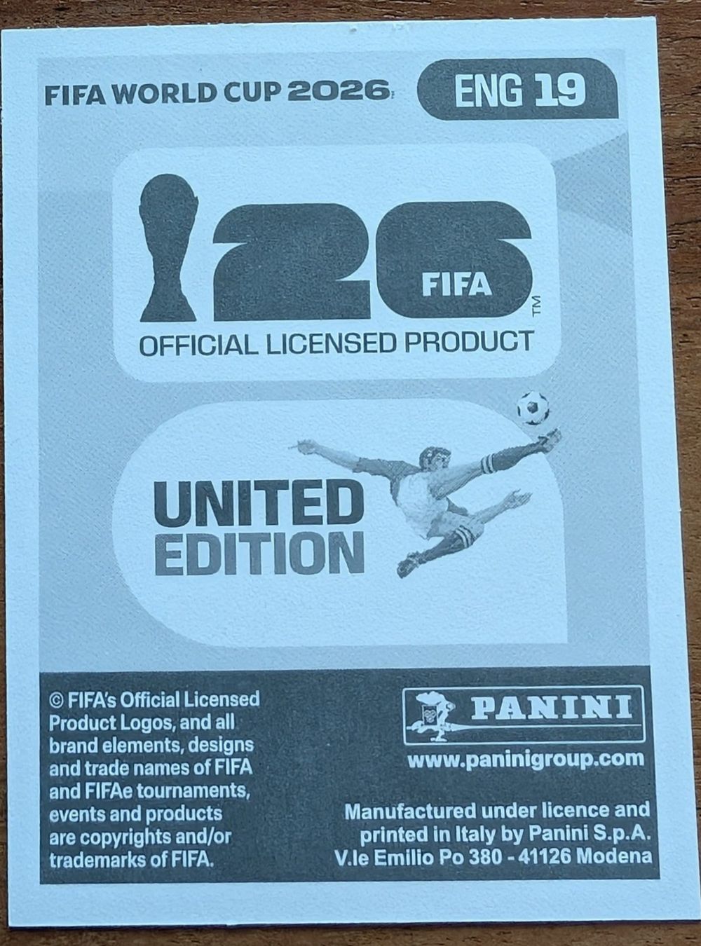Panini Carte collezionabili: wm 2026 panini bild marcus rashford eng 19 – Nuovo (secondo la descrizione) da Zürich venduto da Milk-and-Chicken 1