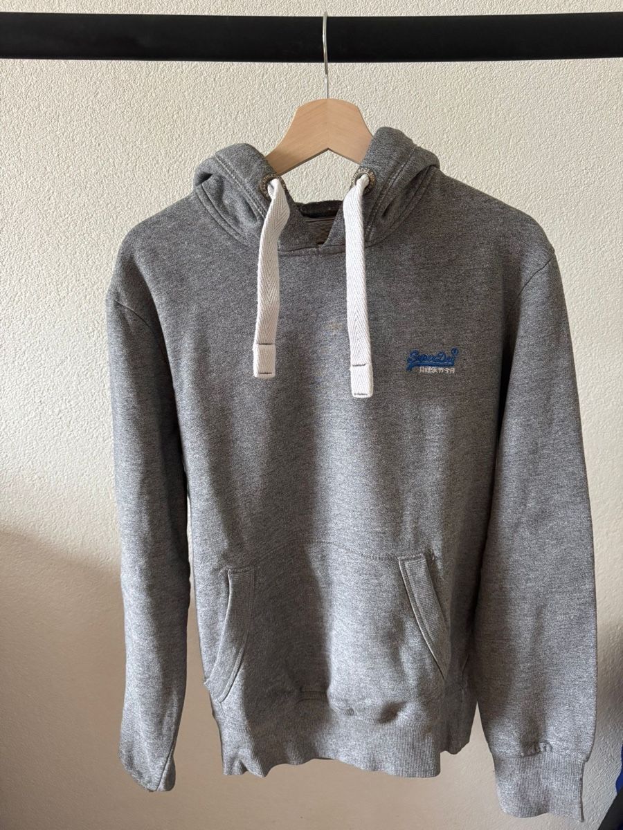 Superdry Maglioni & Felpe: Sweat à capuche Superdry Orange Label gris – Usato da Bulle venduto da pal_l6n7
