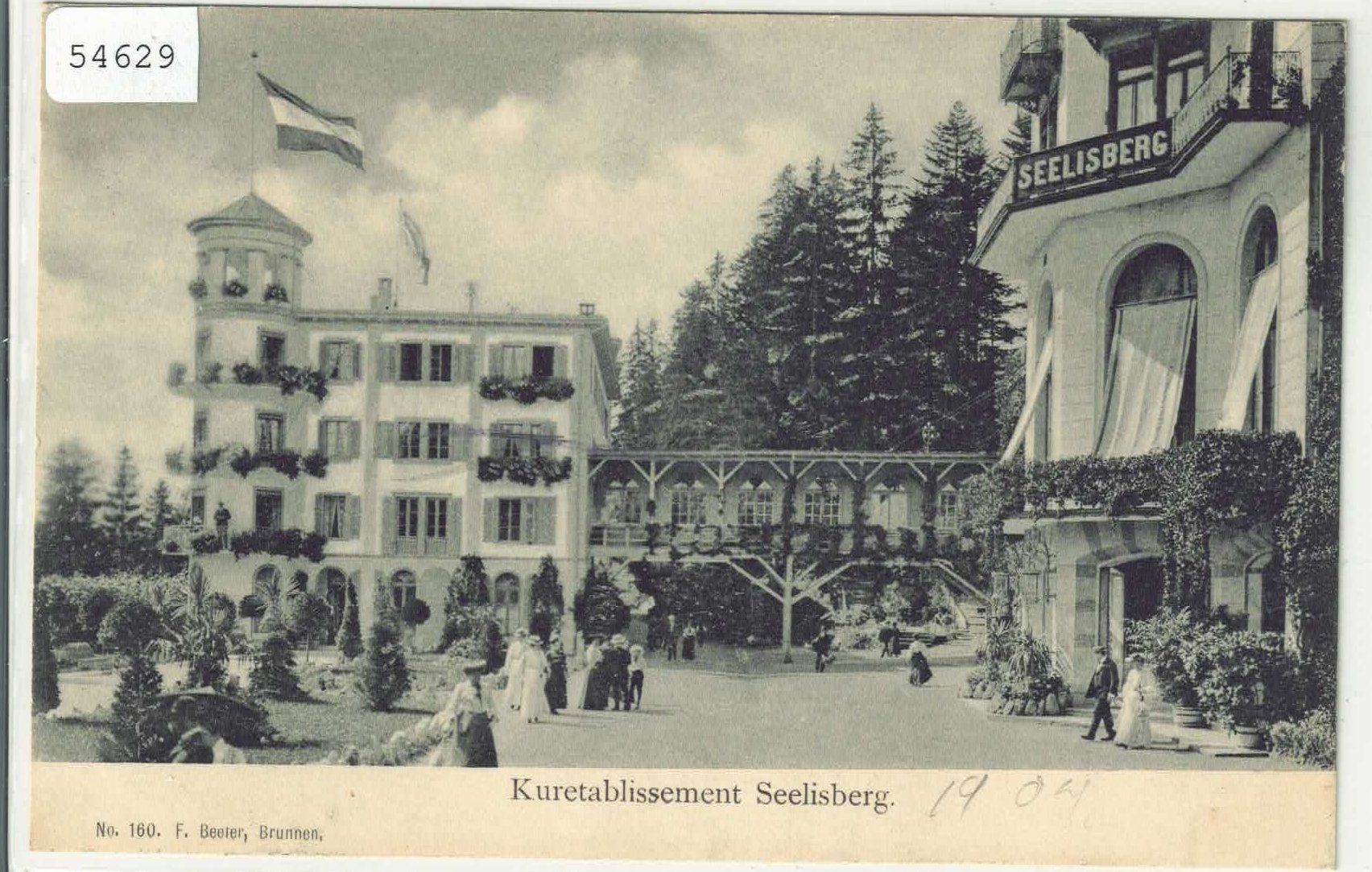 Cartoline postali: Kuretablissement Seelisberg – Usato da Ettingen venduto da Kartenplanet