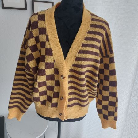 Coole Strickjacke Grösse L