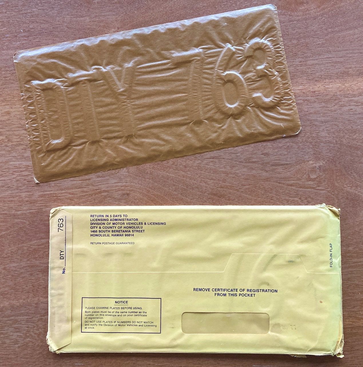 Insegne: Hawaii DTY 763 (Original Neu) – Nuovo (secondo la descrizione) da Dintikon venduto da V6 2