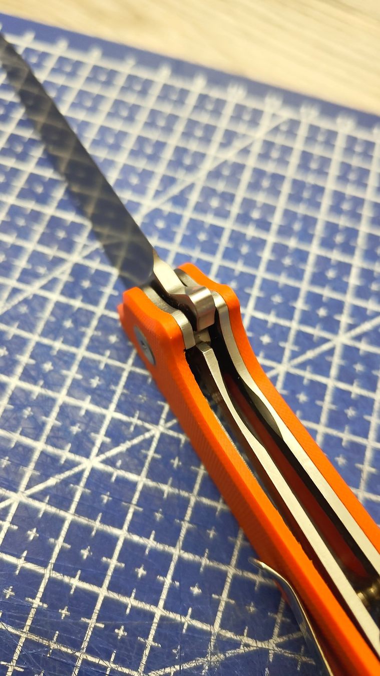 Coltelli tascabile: Eafengrow EF223 Messer Orange Klappmesser Camping EDC D2 – Nuovo (secondo la descrizione) da Effretikon venduto da easyjones 4
