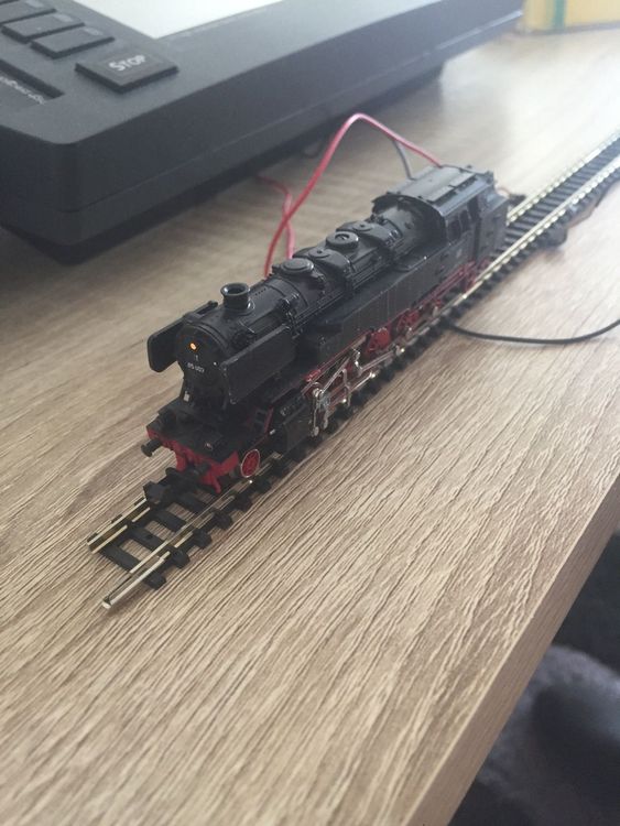 Minitrix N - 2900 - Locomotive à vapeur avec tender séparé