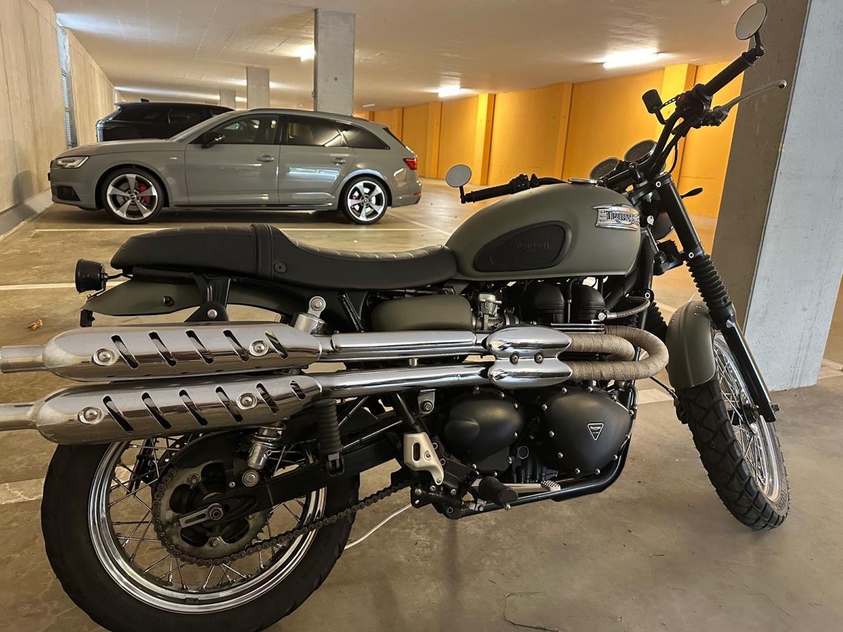 Sonstige: Triumph Scrambler 900 – 35 kW A2 – Gebraucht aus Escholzmatt von Garamero