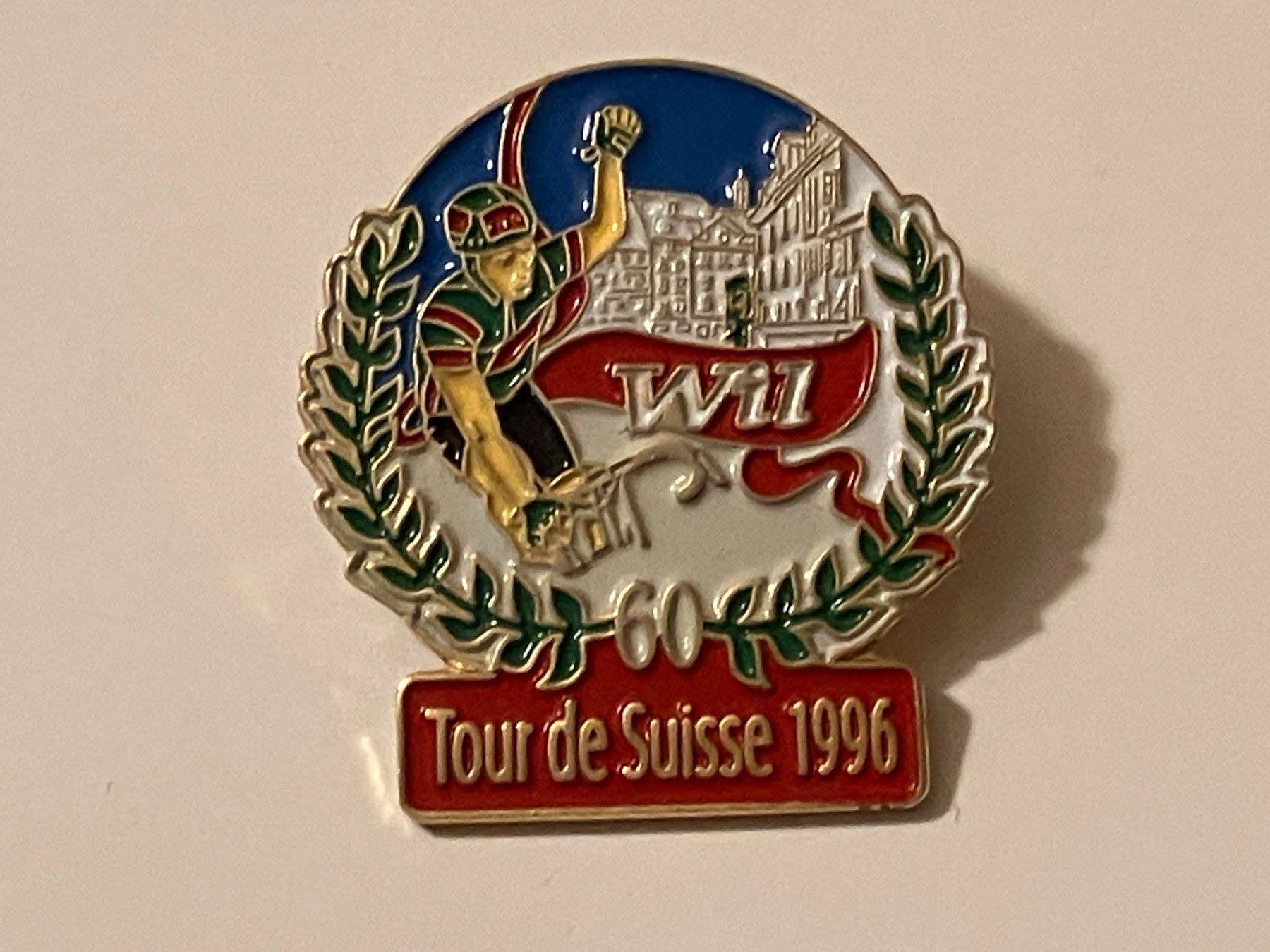 Placchette & Badge: 1 Pin Tour de Suisse 1996 Wil – Usato da Basel venduto da djwwpp