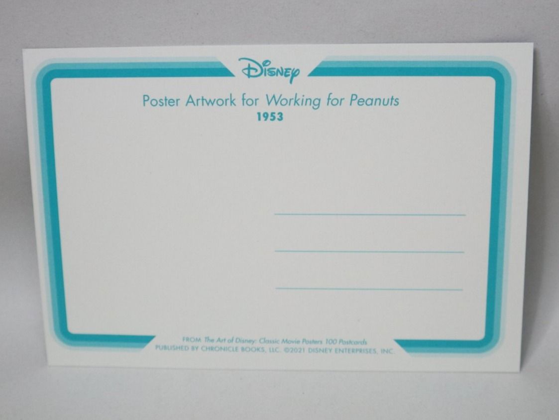 Ansichtskarten: AK Disney Donald Duck Artwork Working for Peanuts – Neu (gemäss Beschreibung) aus Eschenbach SG von  1