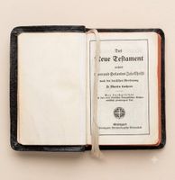 Antike Taschenbibel: Das Neue Testament und Psalmer (1935)