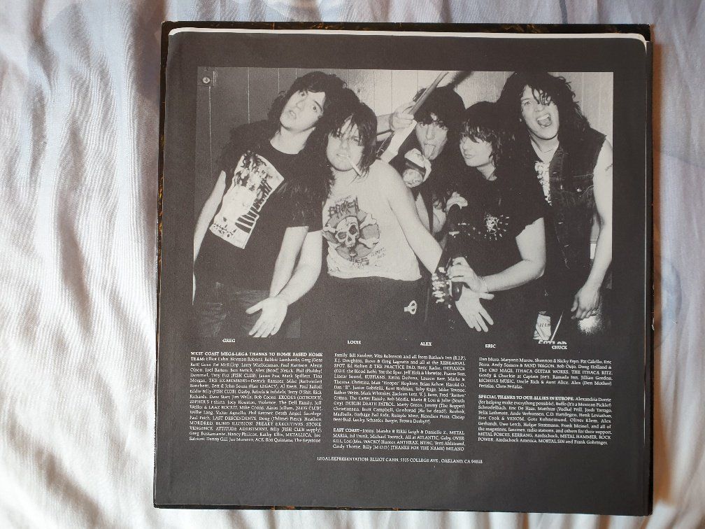 Dischi in vinile: Testament – The Legacy - Original Canada 1987 – Usato da Brittnau venduto da Zibu 3