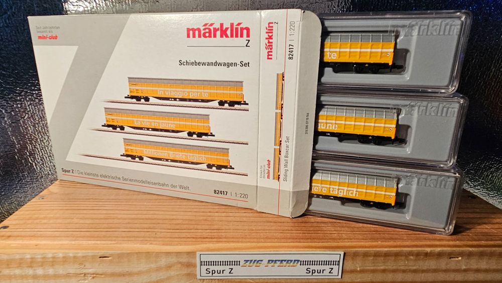 Märklin H0 Märklin 48344 Schiebewandwagen-Set Hbils-vy