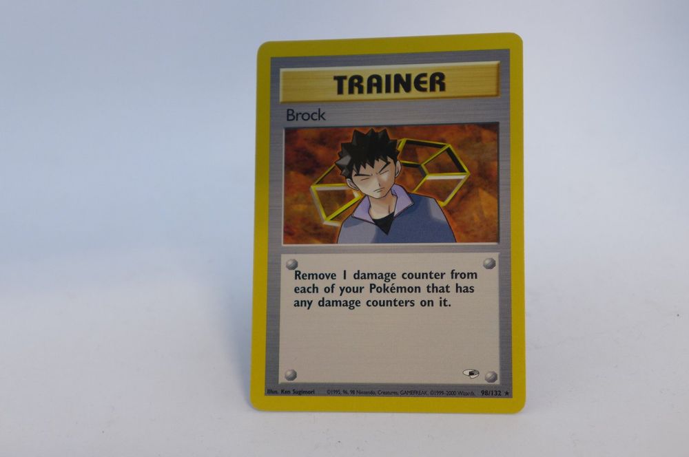 Pokemon Trainer Karte Brock 98132 Gym Set Pokemon Acheter Sur Ricardo