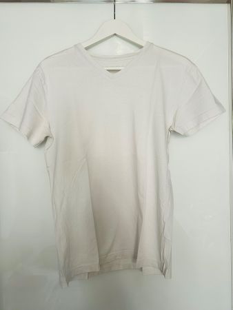 Herren T-Shirt Weiss - Grösse S