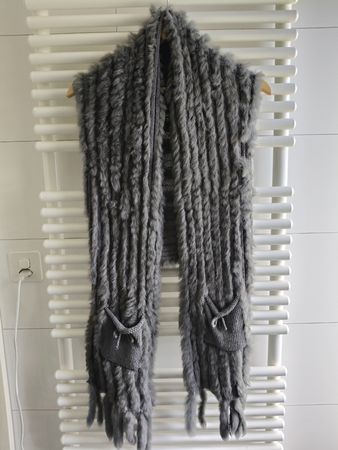 Kaninchenfell Gilet