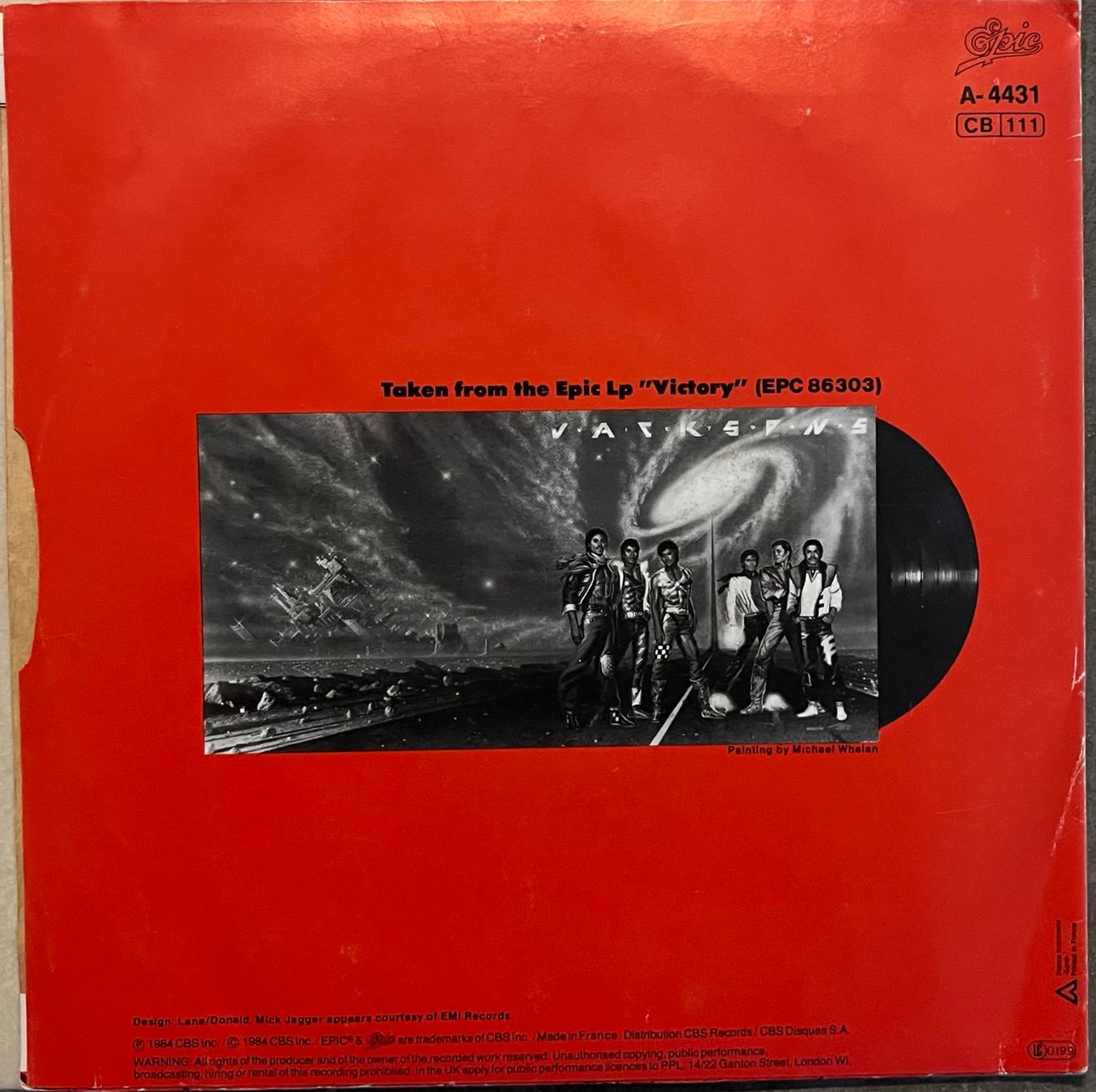 Dischi in vinile: MICHAEL JACKSON /  MICK JAGGER - STATE OF SHOCK – Usato da Bussigny venduto da vinyl-pas-cher 1