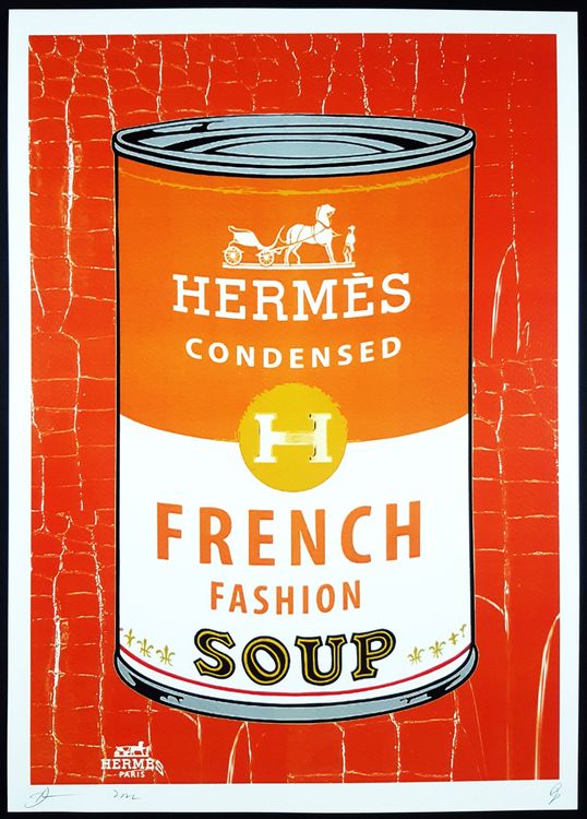 Death NYC Ltd Ed Pop Art Druck Warhol Hermes French Soup | Kaufen auf ...