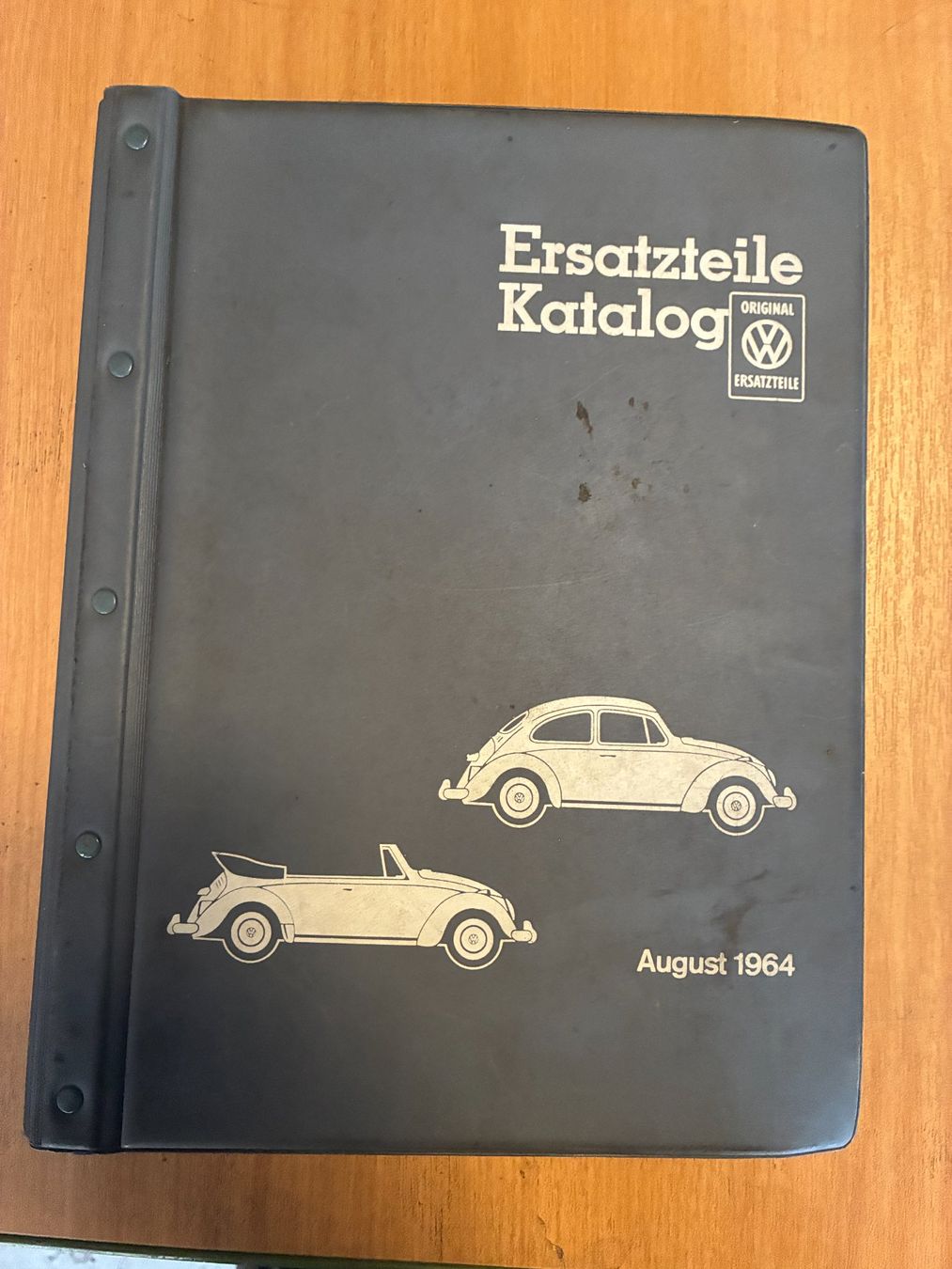 Bücher: VW Ersatzteilkatalog Typ 3 August 1964 – Gebraucht aus Thun von Passuese