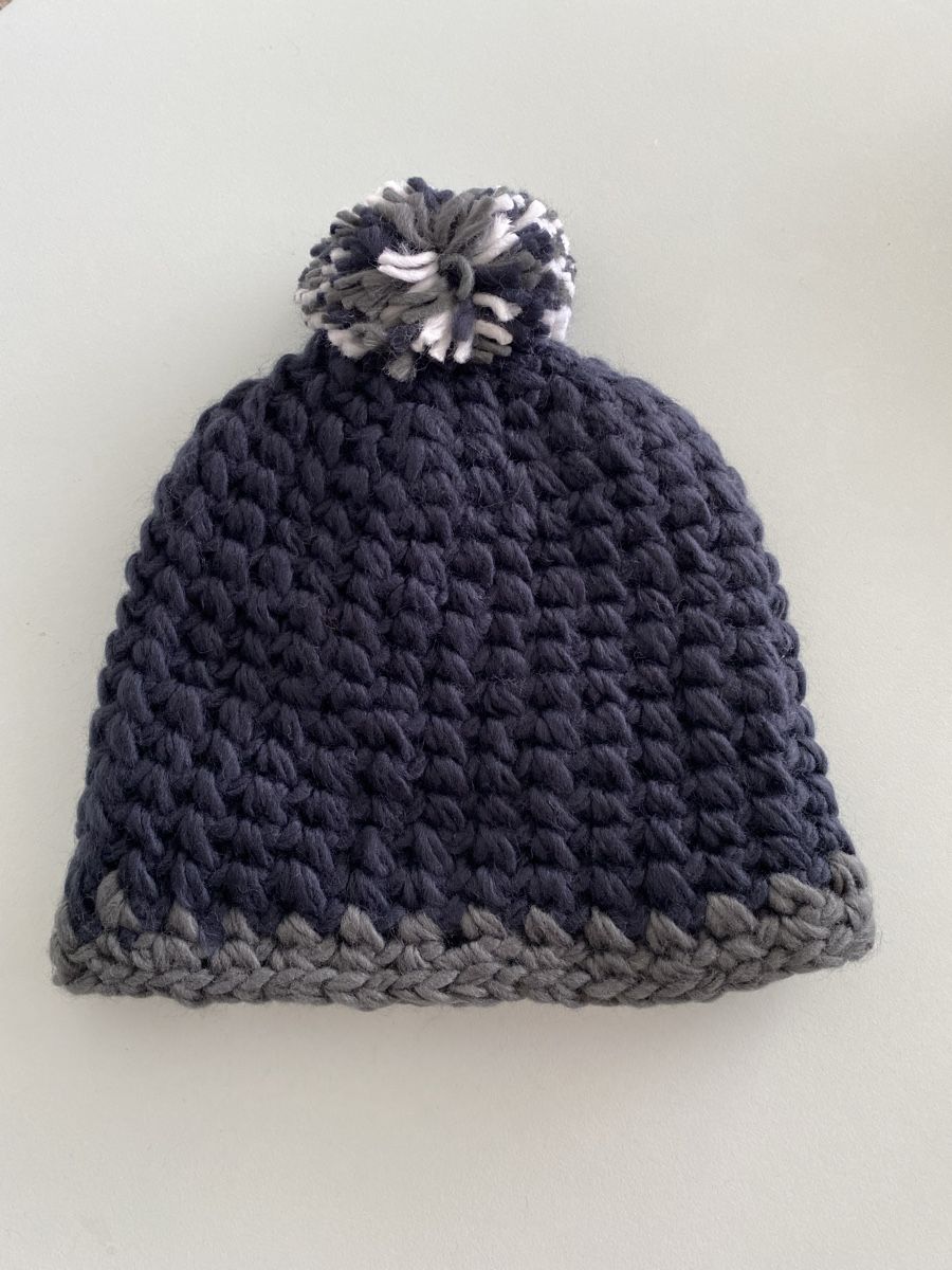 Hüte, Mützen & Caps: Warme Wintermütze gestrickt mit Bommel – Neu und originalverpackt aus Eich von ka_st 1