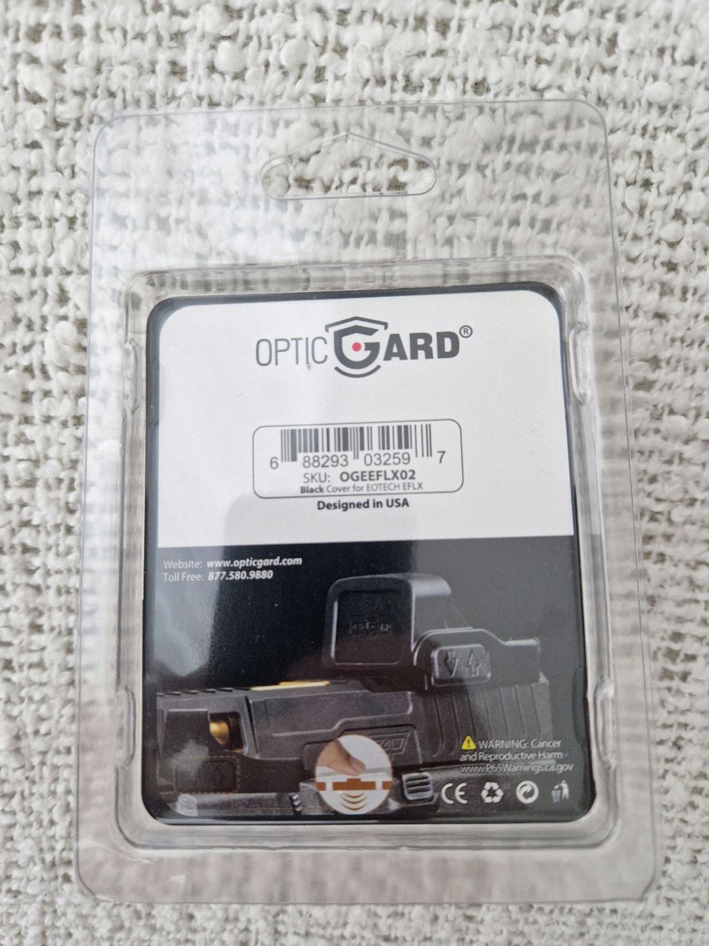 Tiro a segno: OpticGard Scope Cover für Eotech EFLX – Nuovo e nell'imballaggio originale da Gockhausen venduto da ik.999 2
