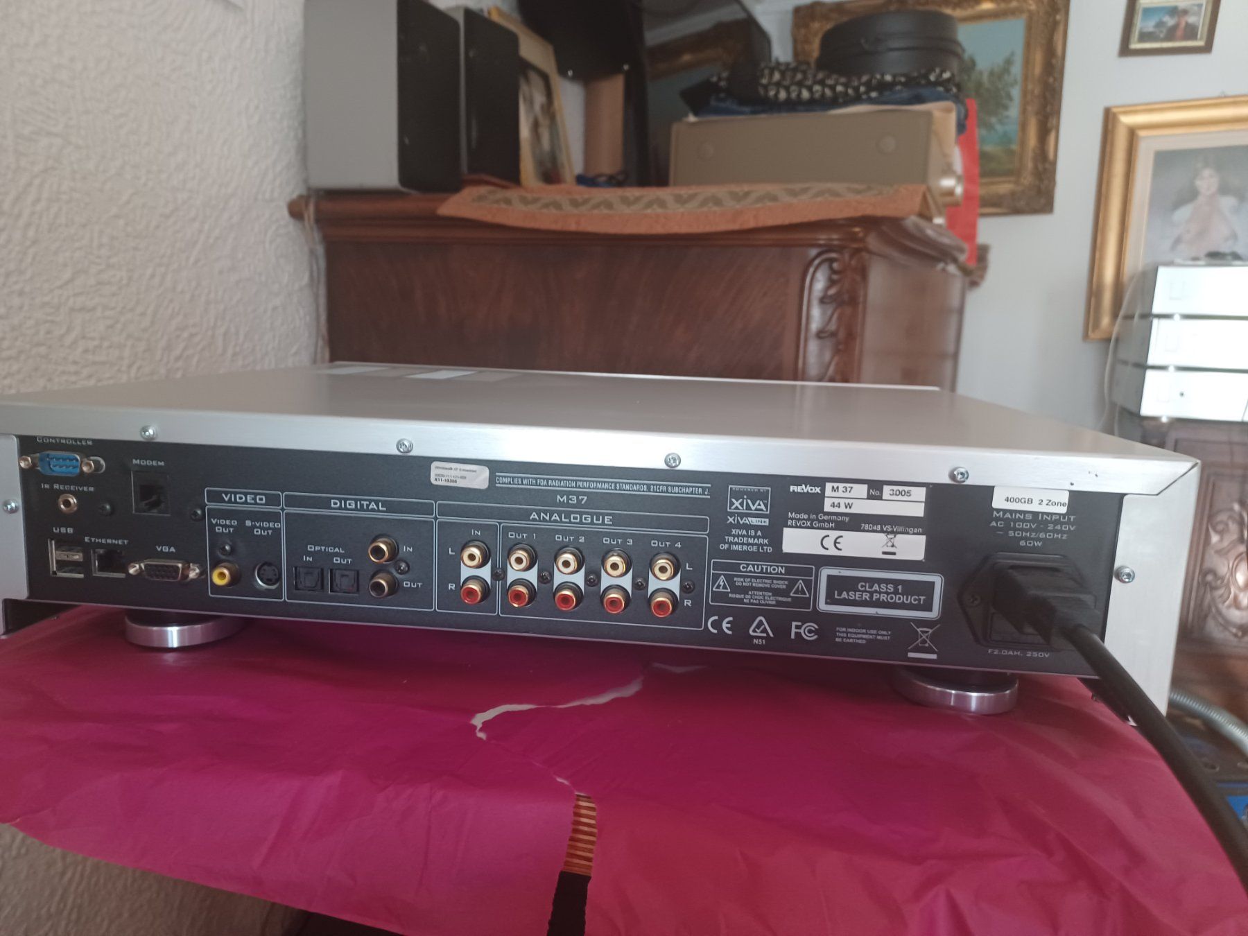 Revox Systèmes audio & multimédias: REVOX M 37 AUDIO SERVER – Défectueux à LUZERN par picci01 3