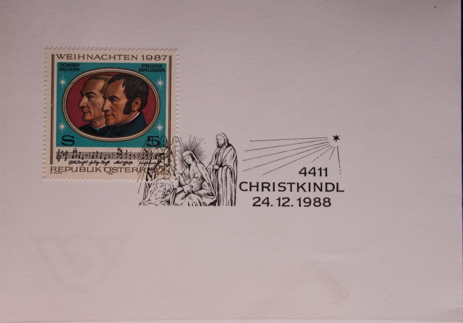Tutti i francobolli: Briefmarken Österreich, Weihnachtskarten 1973 - 2005 – Usato da Hermetschwil-Staff venduto da Starbliggi 3