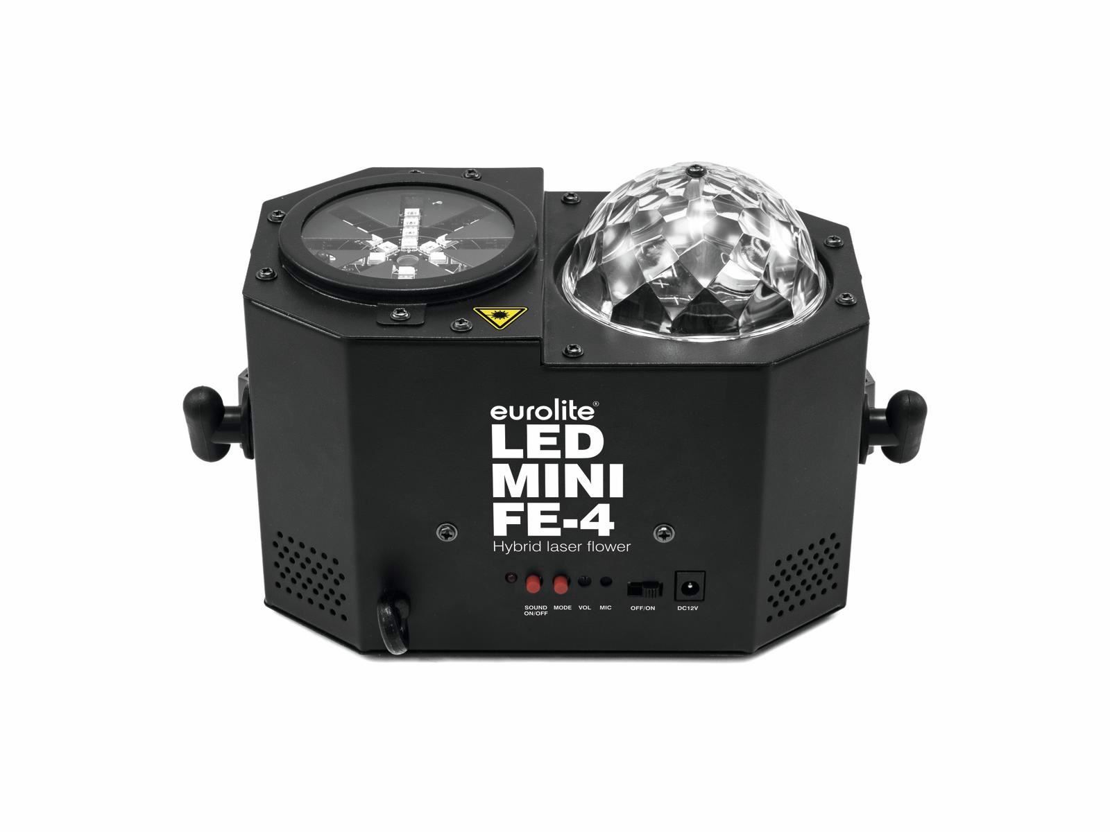Beleuchtung & Lichteffekte: EUROLITE LED Mini FE4 Hybrid Laserflower – Neu und originalverpackt aus Däniken SO von Profog1 4