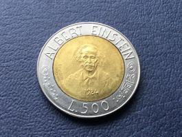 500 Lire gedenkmünzen San Marino 1984