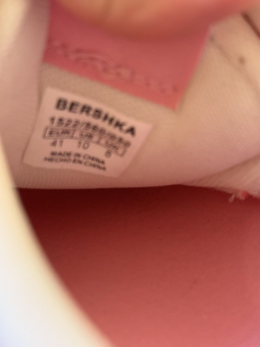 Bershka Scarpe da donna: Sneaker, Damen, Grösse 41, Pink Rot NEU – Nuovo (secondo la descrizione) da Winterthur venduto da BB1974 3