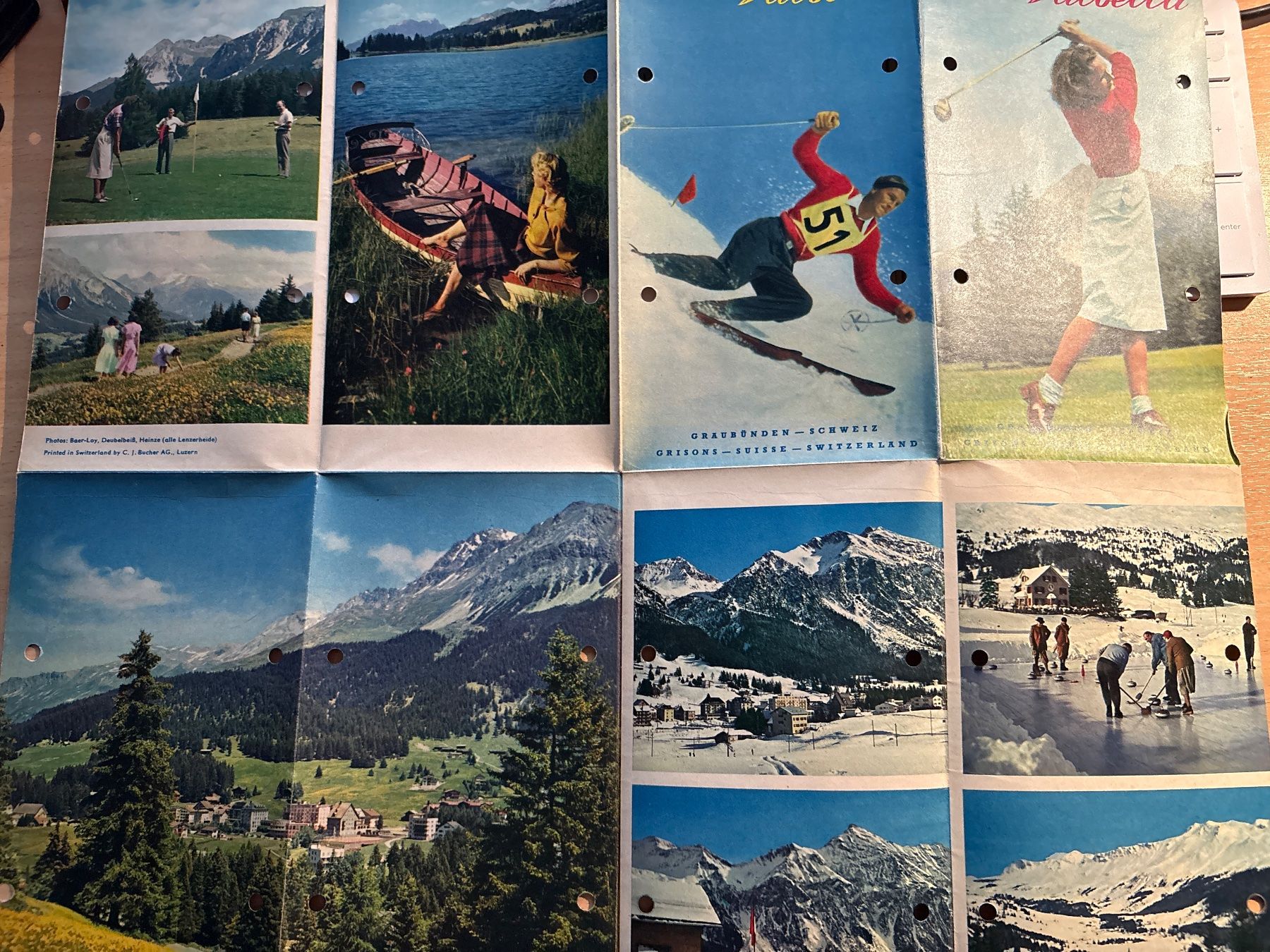 Documenti: antiker Prospekt Graubünden Valbella/Lenzerheide – Usato da Ibach venduto da lisch3 4