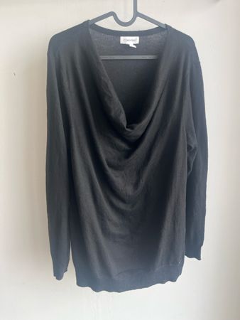 Calvin Klein Damen Pullover – Schwarz – Grösse L
