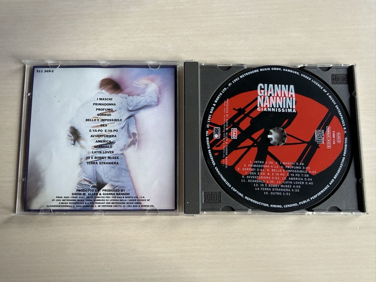 CD: Gianna Nannini Giannissima CD Album  – Usato da Oberried Brienz venduto da Chyara 2