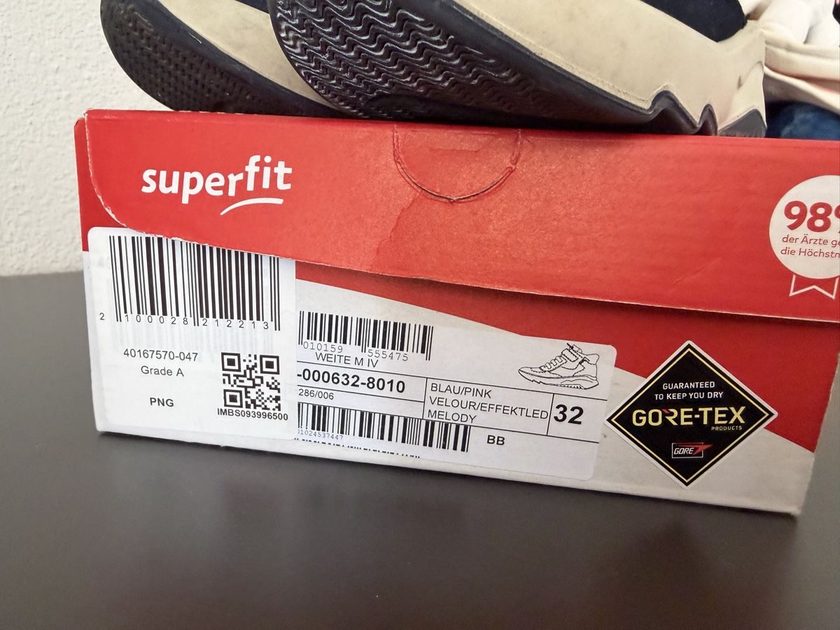 Superfit Schuhe für Mädchen: Superfit Grösse 32  – Gebraucht aus Bern von Olenush 7