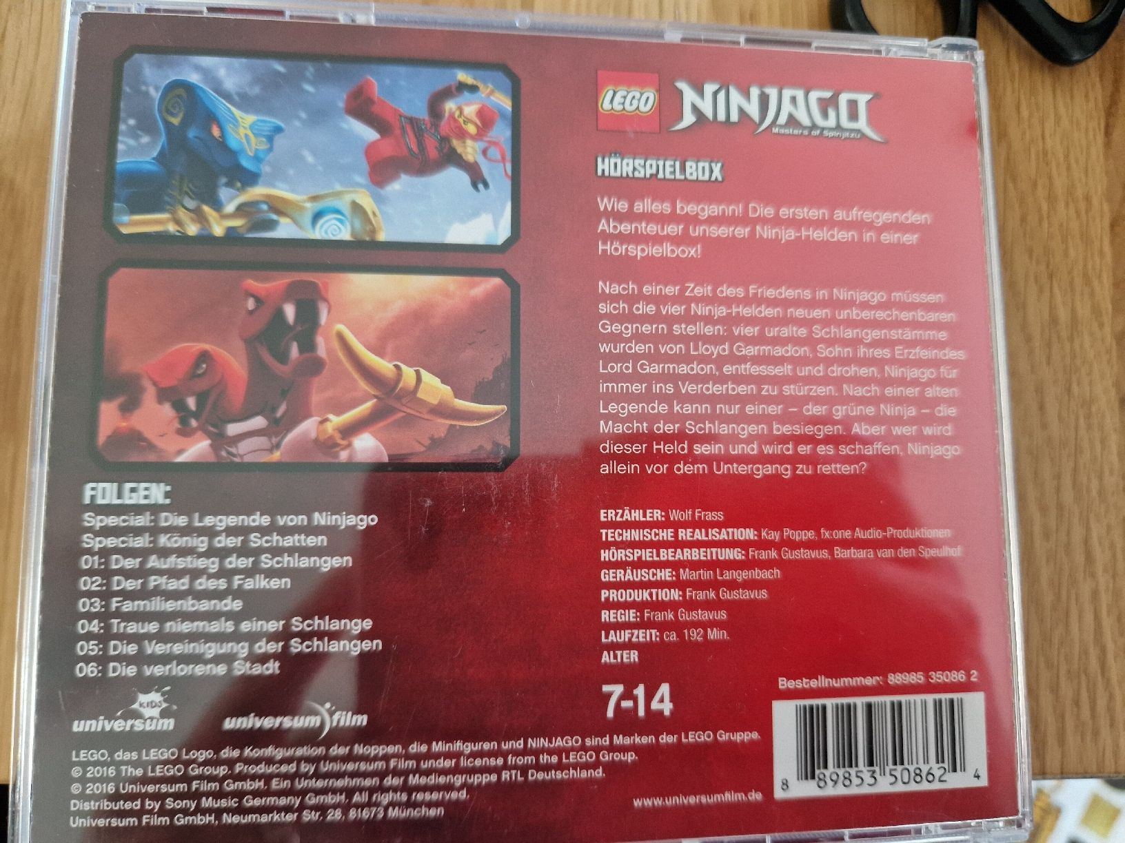 Hörbücher: Ninjago Hörspiele CD – Gebraucht aus Morschach von greendream1985 4