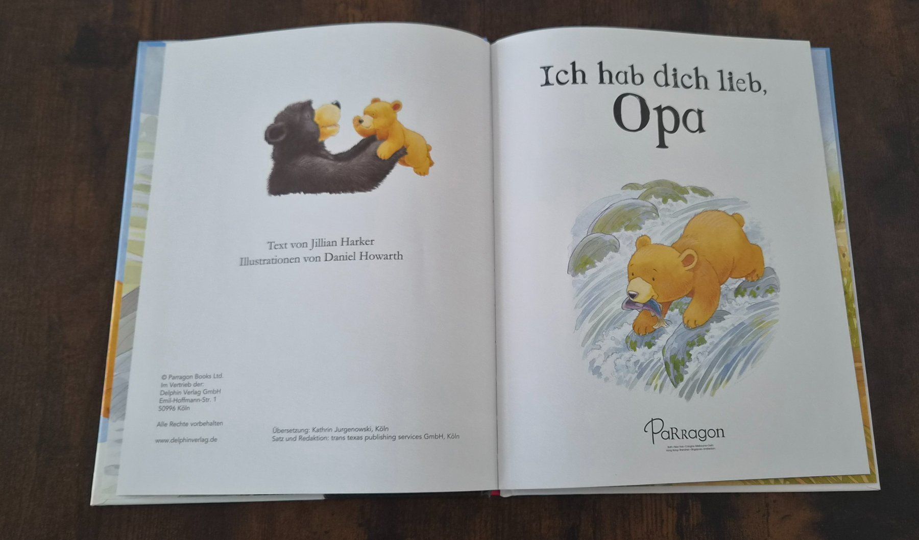 Libri: Bilderbuch Ich hab dich lieb Opa – Usato da Affoltern am Albis venduto da thingsANDthings 3