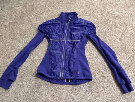 Adidas ClimaLite Laufjacke, Damen Grösse M, Lila