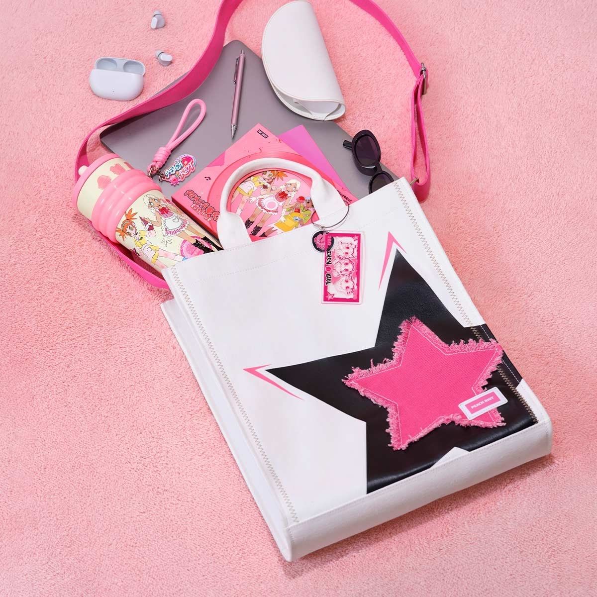 Pop Mart Figuren: POP MART Peach Riot Rush Hour Series Shoulder Bag – Neu und originalverpackt aus Belmont-Lausanne von HausPopCharm 3