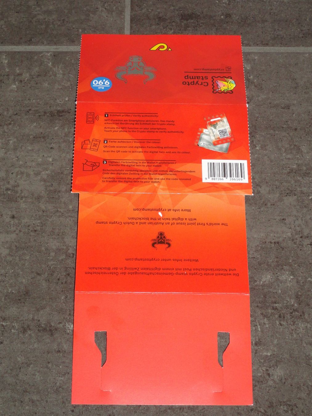 Crypto Stamp 4.0 Österreich: BULLE IN ROT (Neu (gemäss Beschreibung)) in  Dagmersellen für CHF 479 – mit Lieferung auf Ricardo kaufen